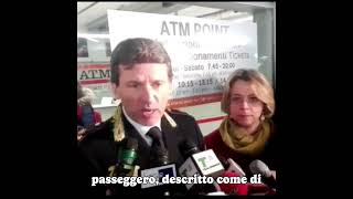 CAPOTRENO PRESA A SCHIAFFI DA PASSEGGERO NEL PAVESE [upl. by Persse767]