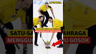 Mengapa Olahraga Curling Stone Menggunakan Sapu  INFOPEDIA [upl. by Keel]