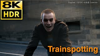 Trainspotting 1996 • Intro  Opening • 8K HDR • Eng Kor Jap SubCC [upl. by Etteval]