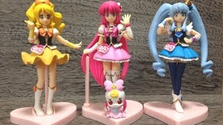 食玩 ハピネスチャージプリキュア！キューティーフィギュア ③ キュアハニー レビュー プリキュア [upl. by Xanthus]