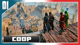 Assassins Creed Unity  COOP 1  Power Noobs em Ação [upl. by Oehsen]