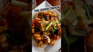 Thai Cashew Chicken spicy thaifood thailandtravel shorts foodie foodislife youtubeshorts [upl. by Carmel]