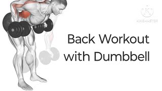 Back Workout with Dumbbell l Mohit Fitness [upl. by Hoem]