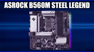 Материнская плата AsRock B560M Steel Legend [upl. by Massimo]