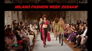 【MILANO FASHION WEEK 2024AW】 MUNETAKA YOKOYAMA RUNWAY full version [upl. by Oberheim37]