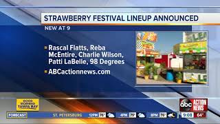 Florida Strawberry Festival 2020 lineup announced [upl. by Enailil]