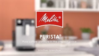 Melitta® Purista®  Operation [upl. by Ymmot]