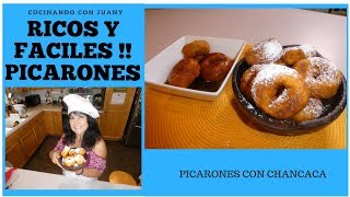 PICARONES CON Y SIN CHANCACA [upl. by Nwhas960]