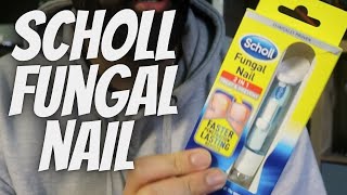 scholl fungal nail 2 in 1 unboxing and use [upl. by Ardnahc765]