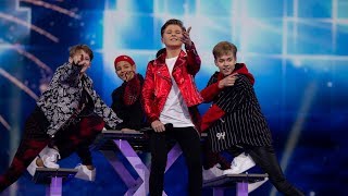 5 MATHEU amp DANSERS REPETEREN OP HET GROTE PODIUM IN POLEN 🔥  JUNIOR SONGFESTIVAL 2019 🇳🇱 [upl. by Karleen312]