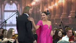 Aida Garifullina amp Ivan Gyngazov  La Traviata “Libiamo ne lieti calici” 2023 [upl. by Leanard]