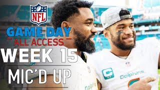 NFL Week 15 Micd Up quotyou smell like hot dog water boyquot  Game Day All Access [upl. by Pacifica]