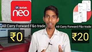 Kotak Neo Brokrage Charges Fampo  Option Trading [upl. by Ellard213]