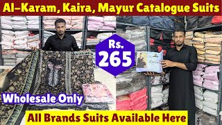 Branded  alkaram deeptex gulahmed kaira  Catalogue Suits Premium Pakistani suits with Prices [upl. by Clabo]