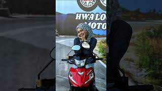 🔥3 POSING🔥REVIEW HONDA ALPHA FI RED  HWA LOONG MOTOR reviewmotor review honda [upl. by Roselba]