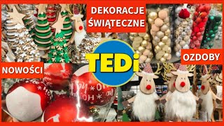 NOWOŚCI w TEDI‼️🎄 DEKORACJE i OZDOBY ŚWIĄTECZNE na BOŻE NARODZENIE Przegląd sklepów i półek [upl. by Atinele704]