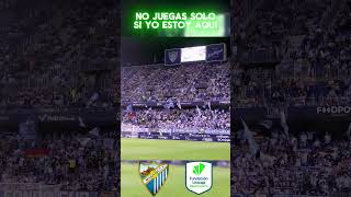 Himno del Unicaja en La Rosaleda malagacf unicajacb larosaleda laligahypermotion ligaendesa [upl. by Roderich]