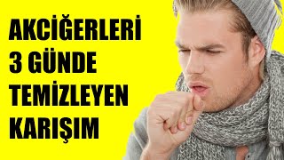 AKCİĞERLERİ 3 GÜNDE TAMAMEN TEMİZLEYEN KARIŞIM [upl. by Notfilc]