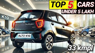 Top 5 Cars Under 5 Lakh Budget In India 2024  Best Car Under 5 Lakh [upl. by Leumas]