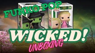 Wicked Funko Pop Unboxing [upl. by Kcirdnekel]