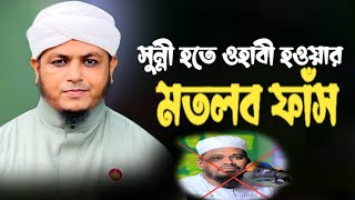 সুন্নী হতে ওহাবী হওয়ার মতলব ফাঁস।। মুফতি মোতালেব সালেহী।।Hera TV।। Monir Razavi।। waz2024 [upl. by Alexa]