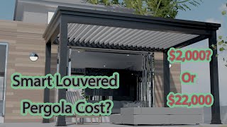 Cost Breakdown Of Smart Louvered Pergolas From Diy To Professional Installation [upl. by Ainos]