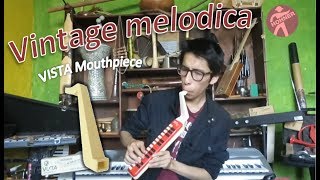 Red Alto melodica quotAnd I love herquot with Hohner vista mouthpiece [upl. by Llerrit]