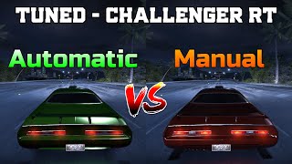 Tuned Dodge Challenger RT  Automatic vs Manual  Need for Speed Carbon [upl. by Andy]