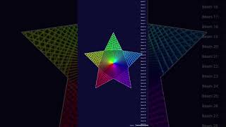 100 beams 1 Max Bounce Inside A 5 Pointed Star [upl. by Brigida950]