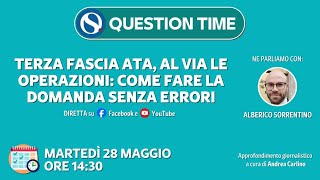 Terza fascia ATA al via le operazioni come fare la domanda senza errori [upl. by Amaris]