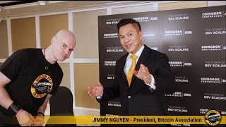 Behind the Scenes with Jimmy Nguyen  CoinGeek Seoul 2019 [upl. by Odlaner]