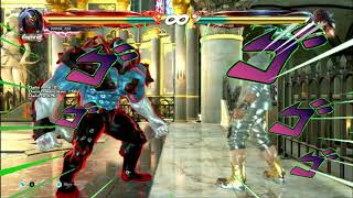 Tekken 7 Gigas secret move Overkill Golem set up 117 damage [upl. by Nahej116]