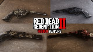 All HIDDEN weapons in RDR2 for new players  Red Dead Redemption 2 [upl. by Averil105]