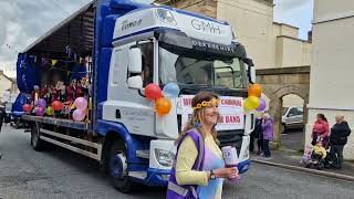 Wirksworth carnival parade May 26th 2024 [upl. by Mellen848]