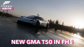 New GMA T50 in FH5 [upl. by Nahtanod]