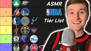 ASMR  Tier List of Every NBA Team so far This Season 🏀💤 whisper ramble [upl. by Firman]