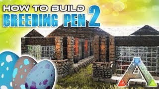 Breeding Pen How To Build  Ark Survival [upl. by Nidia767]