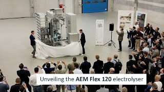 Unveiling the new AEM Flex 120 electrolyser [upl. by Fennie]