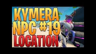 Where to find the Kymera NPC fortnite guide and location [upl. by Adrianna981]