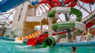 Anaconda Water Slide  Aquapark Nymphaea Oradea [upl. by Ddet]