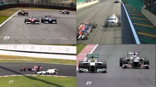 Kamui Kobayashi F1 overtakes amp onboard bonus clips compilation [upl. by Maillw]