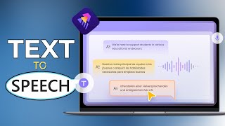 Best Text to Speech Tool for Windows 2024  AI Voiceover in HitPaw Edimakor [upl. by Navad]