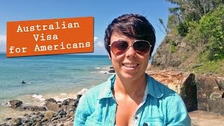 Australian Working Holiday Visa for Americans [upl. by Nylessej]