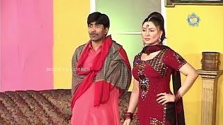 Bluff Master Sajan Abbas and Khushboo New Pakistani Stage Drama Full Comedy Show [upl. by Yesor]