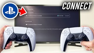 How To Connect Second PS5 Controller To PS5  Full Guide [upl. by Phillipe976]