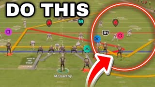 How to Use the NEW Stem Route GLITCH in Madden 25  Speed Boost Glitch [upl. by Airod]