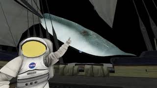 Were Whalers on the moon 1Hour Loop Text to Speech Moonbase Alpha [upl. by Hoem]