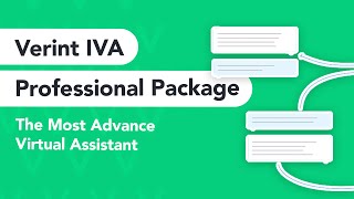 Verint IVA Pro Package Putting the Power of Conversational AI in Your Hands [upl. by Dyer]