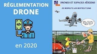 RÉGLEMENTATION DRONE pour 2020  Amendes et obligations [upl. by Lily]