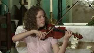 Babics Noémi  Haydn G major violin Concerto HobVIIa4 Imvmt [upl. by Nilyam]